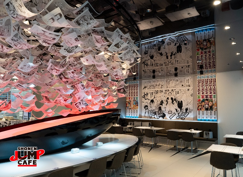 SHONEN JUMP CAFE 成都店今日正式开业