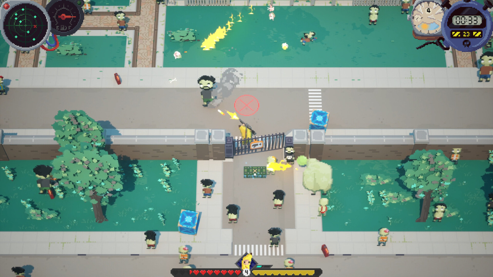 Roguelite 动作游戏《Deadly Days: Roadtrip》Steam页面，发行日期待定！