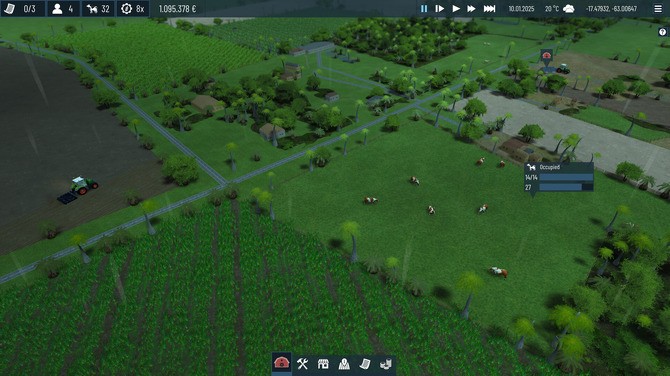 全球地理数据的农业经营模拟新游《Global Farmer》登陆Steam正式推出！